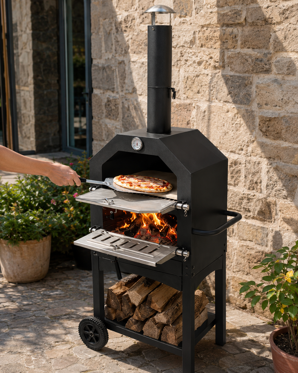 Four à pizza à bois PADRINO 01